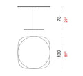 Rondo 130 Table by Lapalma
