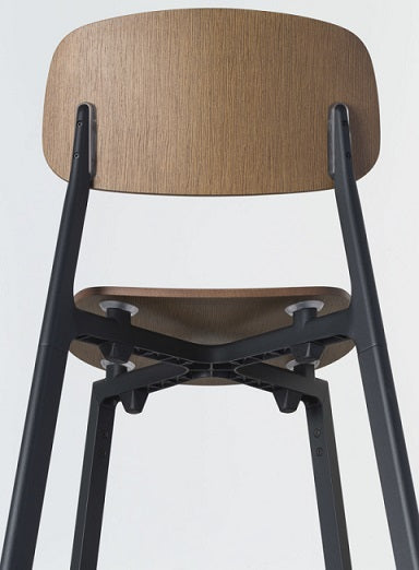 Colander Wood Stool by Kristalia