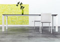 Nori Glass Table by Kristalia