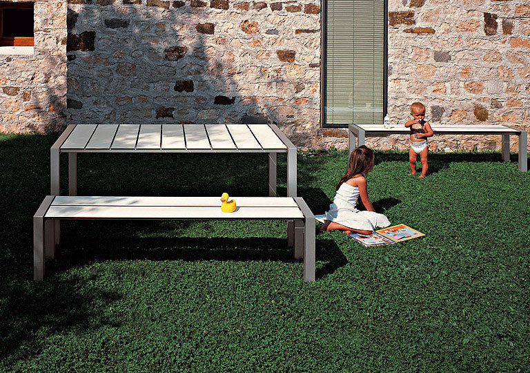 Sushi Outdoor Bench by Kristalia