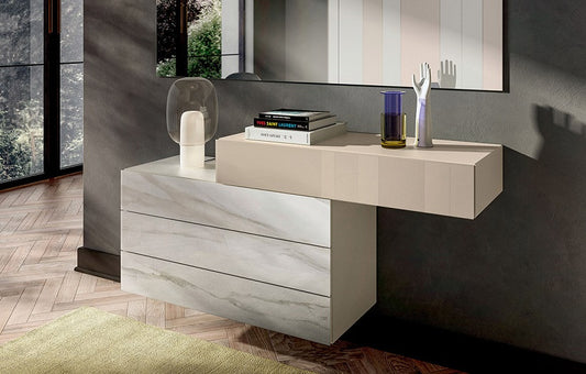 36e8 Dresser Xglass Sideboard by Lago