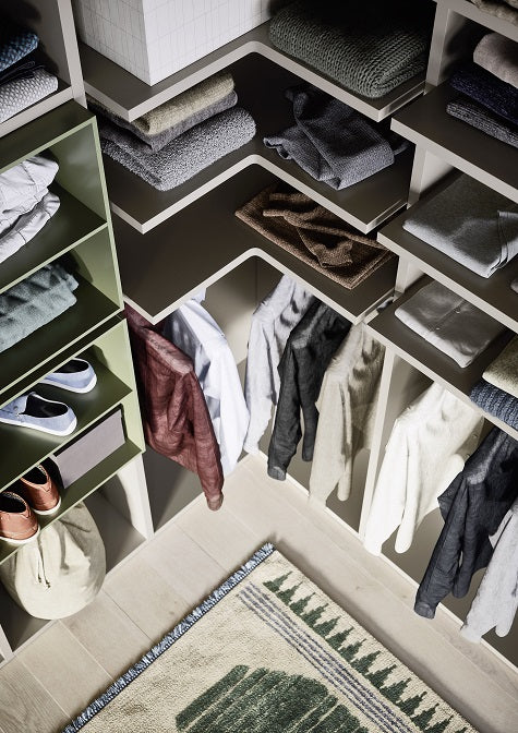 Ben Walk in Wardrobe by Novamobili
