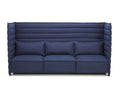 Vitra Alcove Plume High Back Three-Seater Sofa, Fabric Upholstery