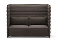 Vitra Alcove Plume High Back Two-Seater Sofa, Fabric Upholstery