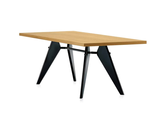 Vitra EM Dining Rectangular Table, Solid Wood