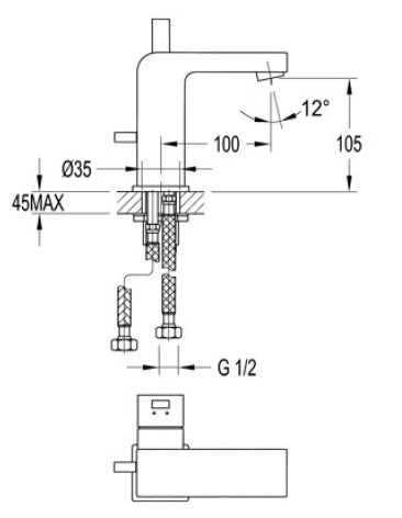 EV Basin Mixer