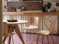 Vitra HAL Ply Tube Stackable Chair