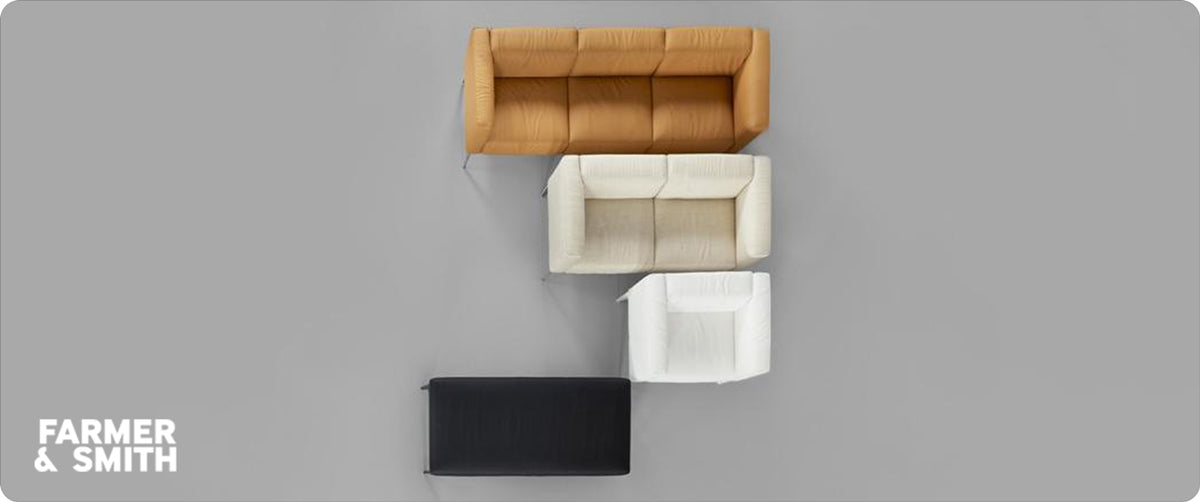 Sean 3 Seater by Arper