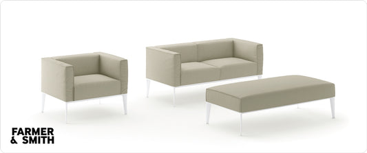 Sean 2 Seater by Arper
