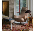 Vitra Repos Lounge Chair in Leather or Fabric with Ottoman or Panchina