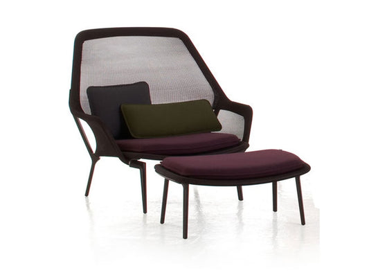 Vitra Slow Lounge Armchair & Ottoman