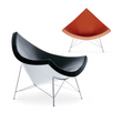 Vitra Coconut Chair Hopsak Fabric Leather Upholstery