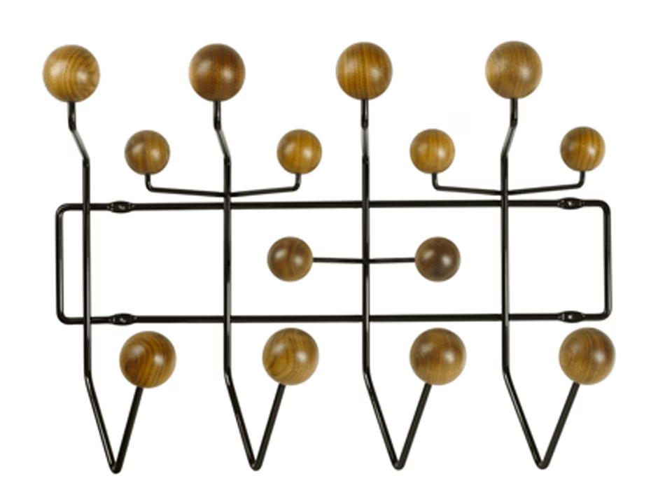 Vitra Hang It All Walnut Wood - In Stock
