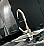 Quadro with Swan Neck Spout by Gessi