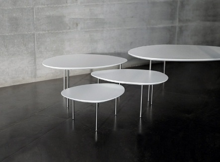 Eclipse Nesting Table by Stua Coffee Tables Tables Urbanlux