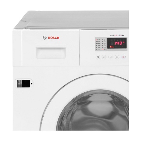 Bosch integrated sales washer dryer wkd28351gb