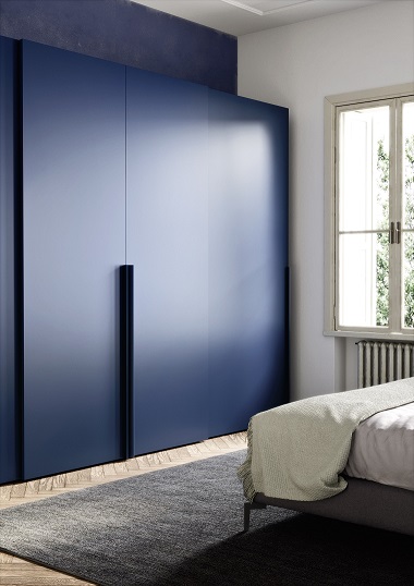 Blue clearance sliding wardrobe
