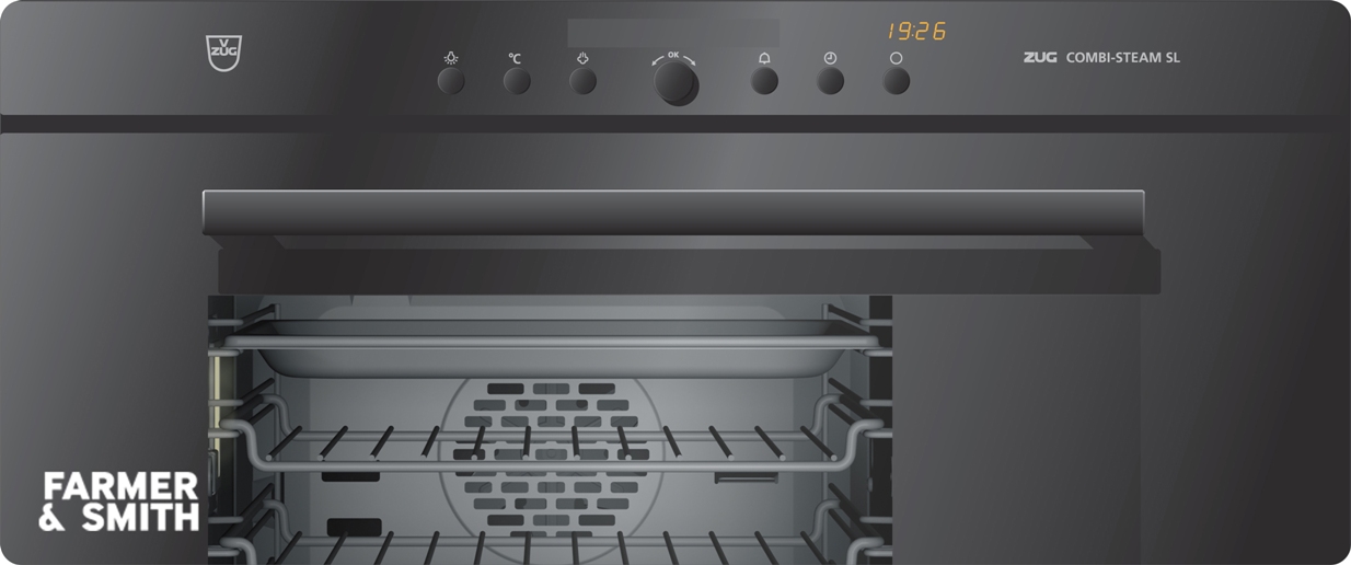 CombiSteam SL Steamer by VZug Steam Ovens Appliances Urbanlux