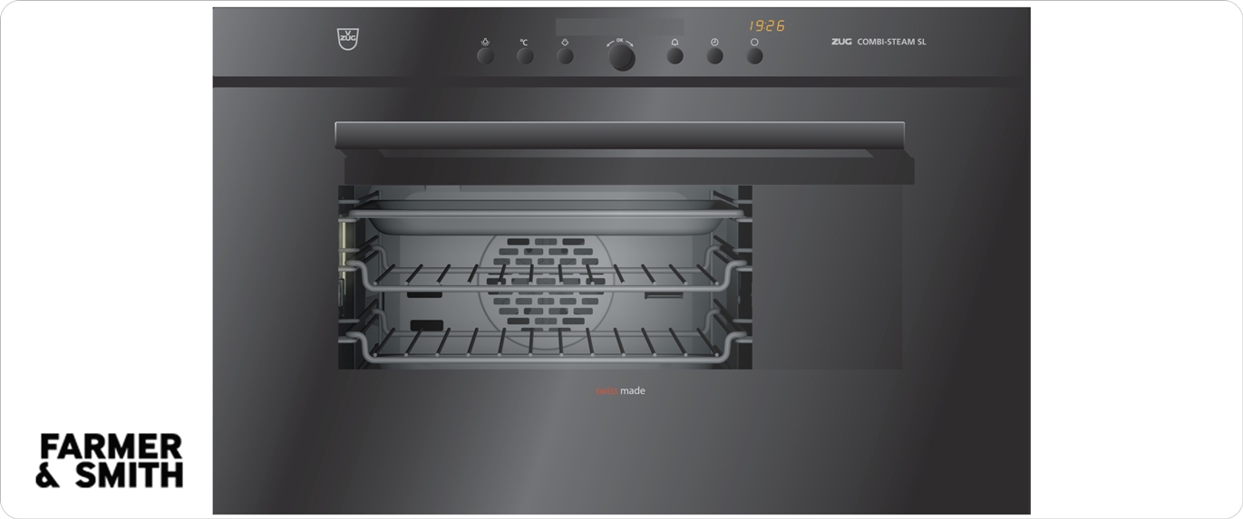 CombiSteam SL Steamer by VZug Steam Ovens Appliances Urbanlux