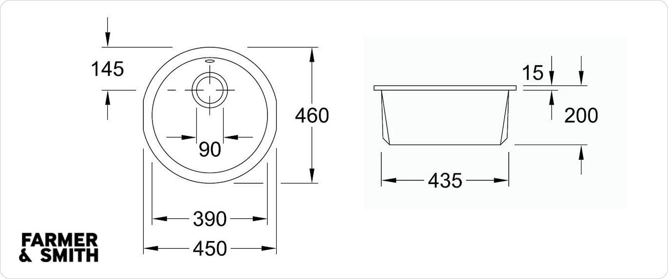 Luna Undermount by Villeroy & Boch Ceramic Sinks Urbanlux
