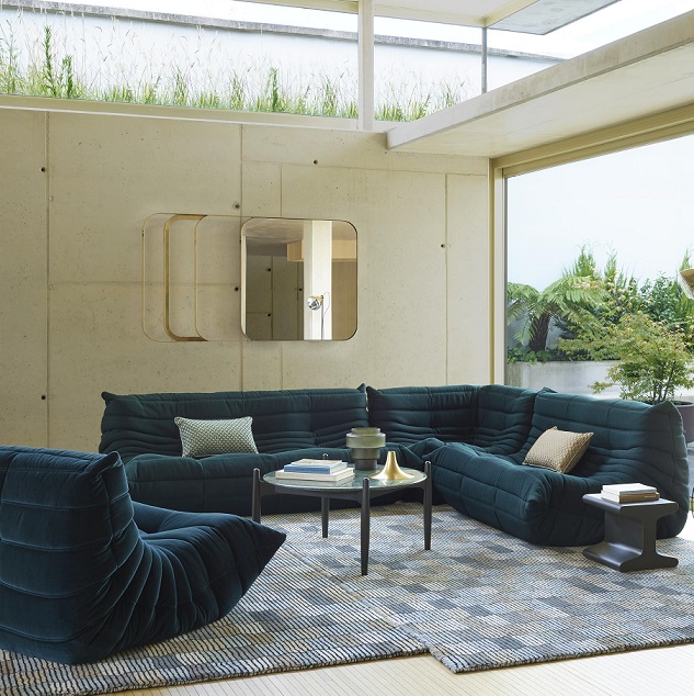 Togo Corner Sofa by Ligne Roset