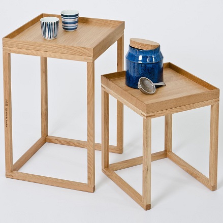 Nest Side Table by Wireworks