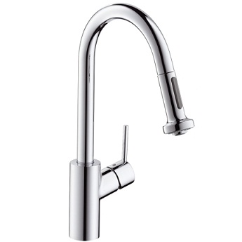 Talis S Variarc with Pull-Out Spray by Hansgrohe