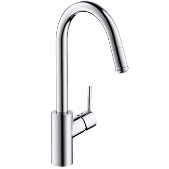 Talis S Variarc with Pull-Out Spout by Hansgrohe