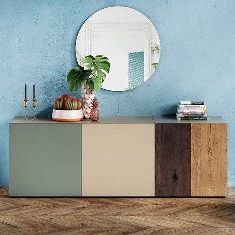 36e8 Multicolour Sideboard by Lago