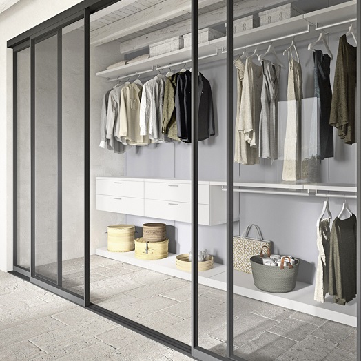 Aperto Walk-in Wardrobe by Cinquanta3