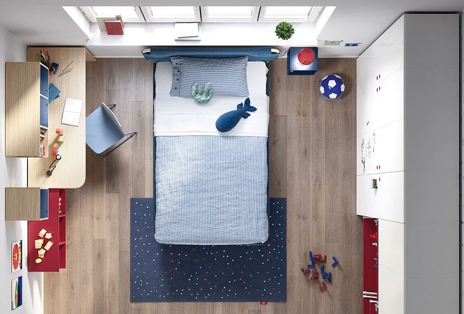 Childrens Bedroom Space 5 by Nidi Design