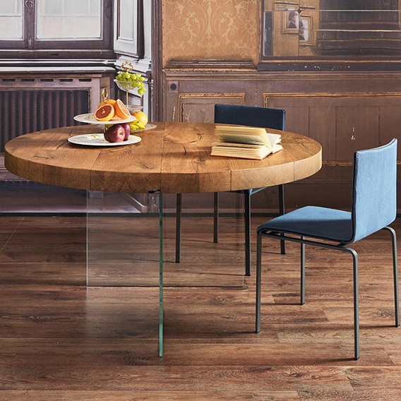 Air Wildwood Round Dining Table by Lago