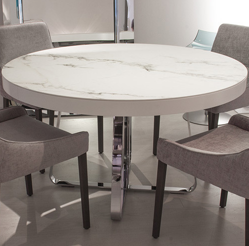 Ava Round Extending Table  110 by Ligne Roset