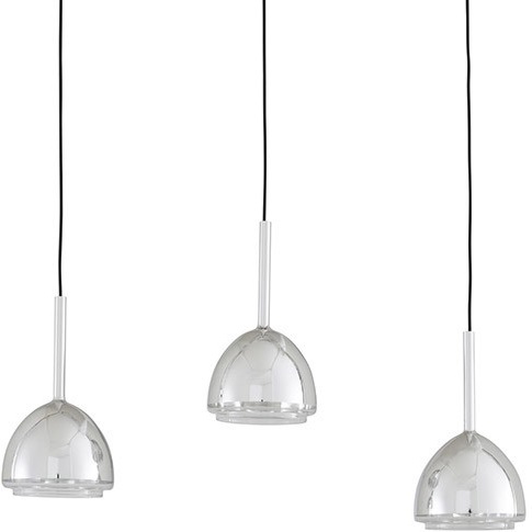 Chrome Bell Suspension Light by Ligne Roset