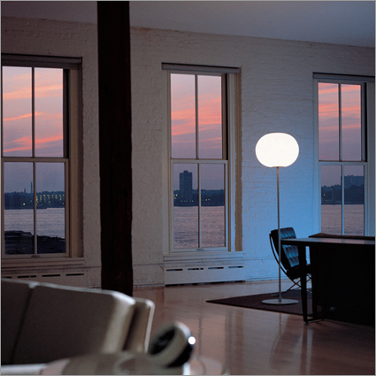 Glo-ball Floor Light by Flos