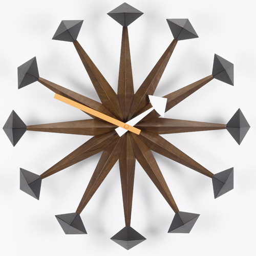 Polygon Clock by Vitra