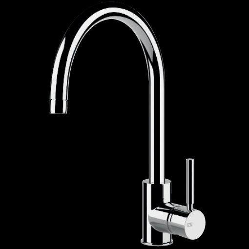 Oxygen Mixer with Swivel C-Spout by Gessi