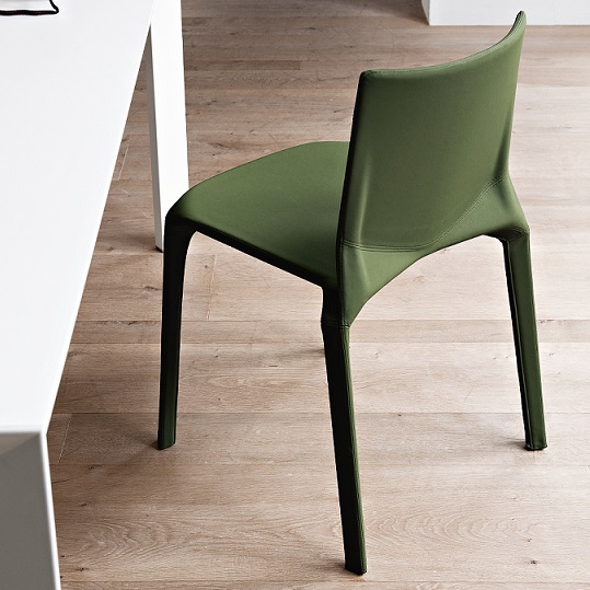 Plana Upholstered Chair by Kristalia