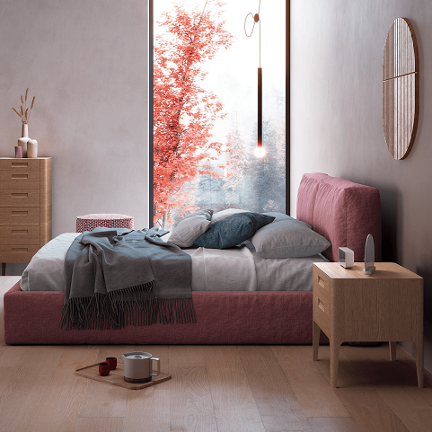 Brick Bed by Novamobili