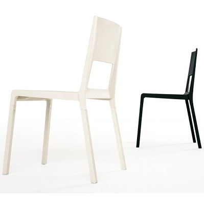 Face Stacking Chair by Kristalia