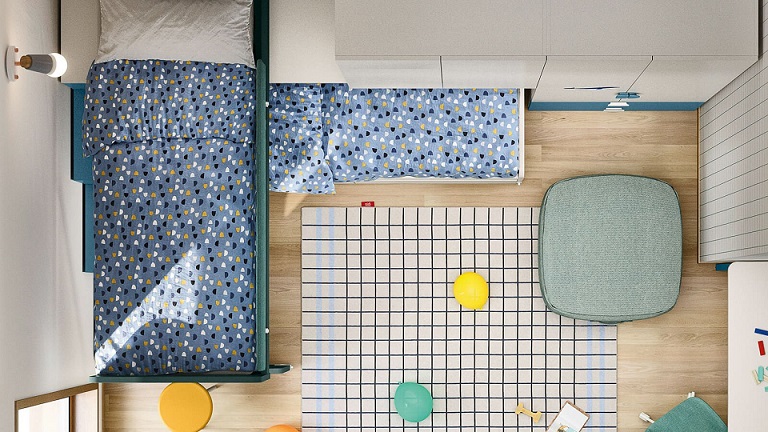 Children’s Bedroom Space 19 by Nidi Design