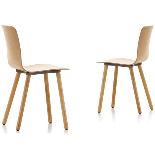 Hal Ply Wood Chair by Vitra
