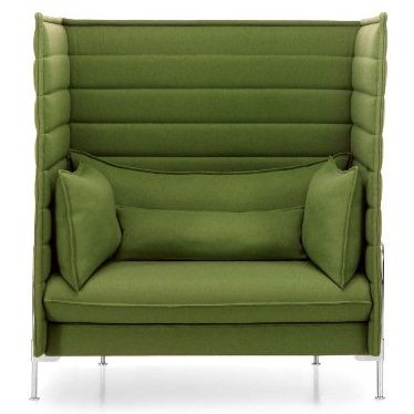 Alcove Highback Love Seat by Vitra
