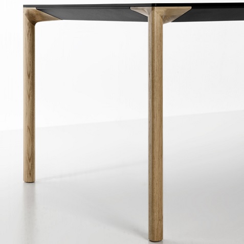 Boiacca Wood Dining Table by Kristalia