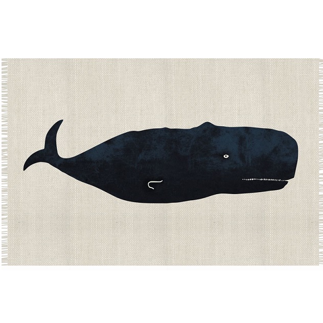 Whale Rug by Nidi Design