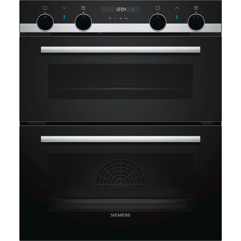 NB535ABS0B Double Oven by Siemens