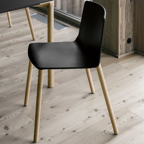 Rama Wood Chair by Kristalia