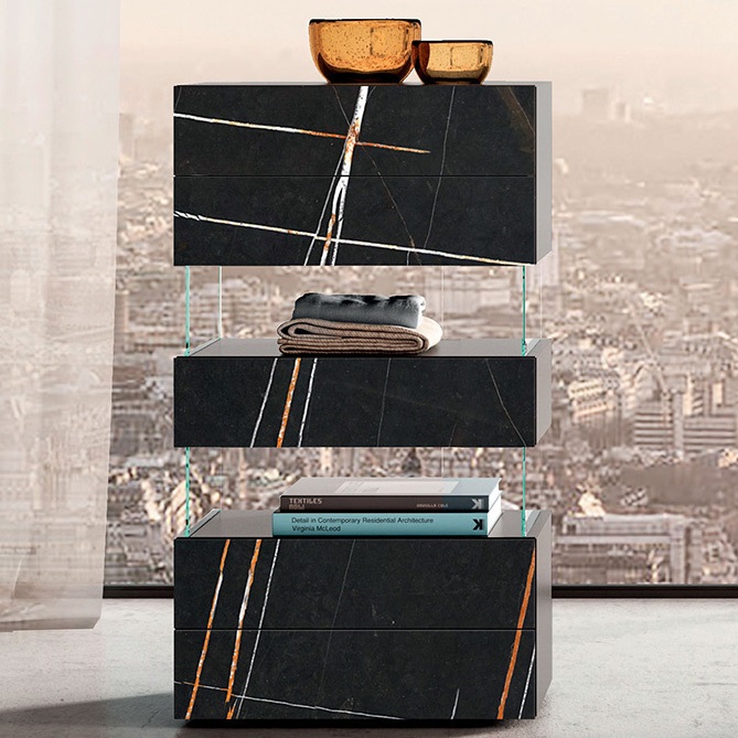 Air XGlass Drawers by Lago