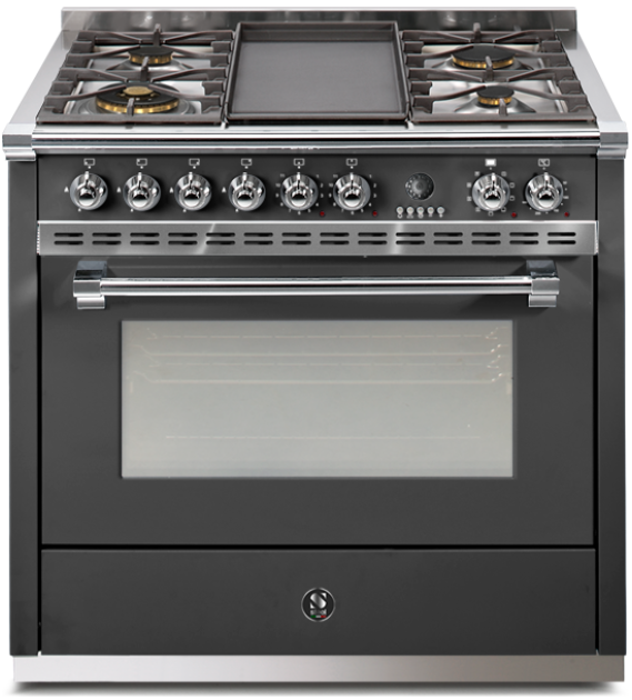 Ascot 90 Range Cooker by Steel Cuisine