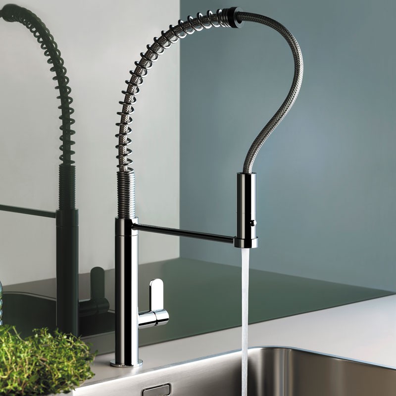 Aspire Professional Tap with Detachable/Directable Spray by Gessi